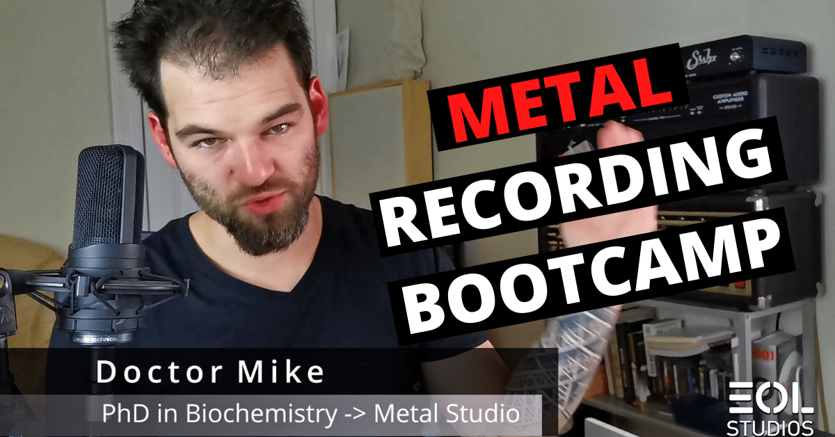 ⚡ Metal Recording Bootcamp ⚡