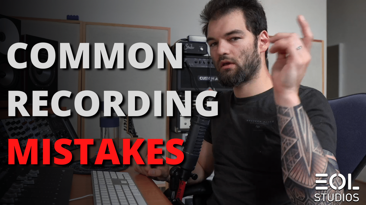 Recording Metal at Home – Common Mistakes