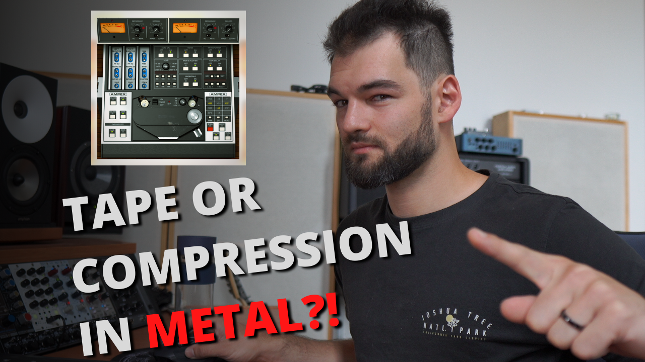 Mixing Metal Tutorial. Compression vs Clipping – Doctor Mike Worships Tape Over Compression