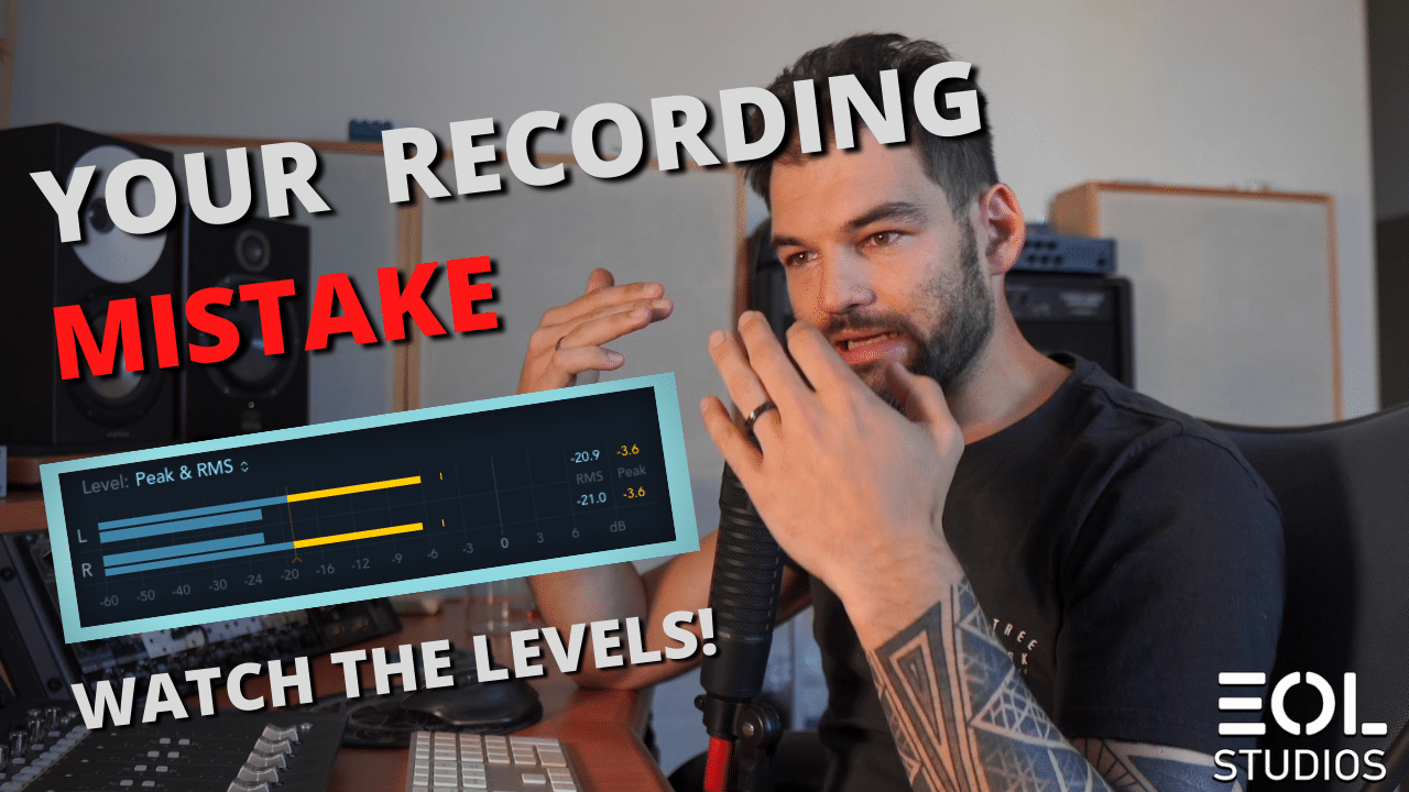 Recording Metal Tutorial. Gain Staging and Levels.