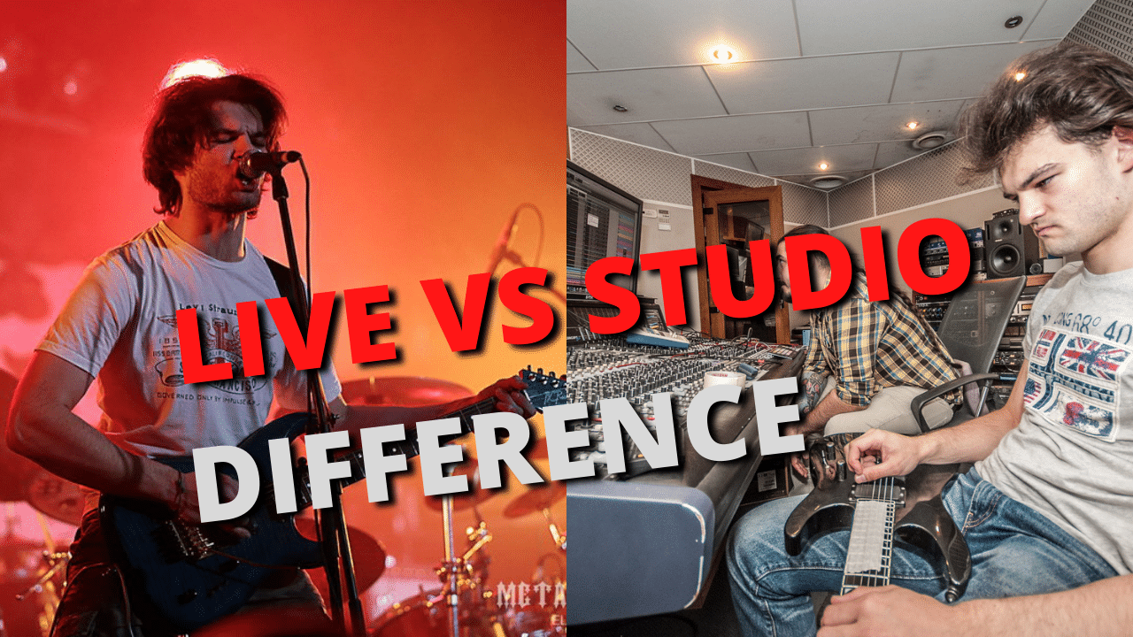 Playing METAL live vs recording in the studio. How to set up for great metal gigs. 