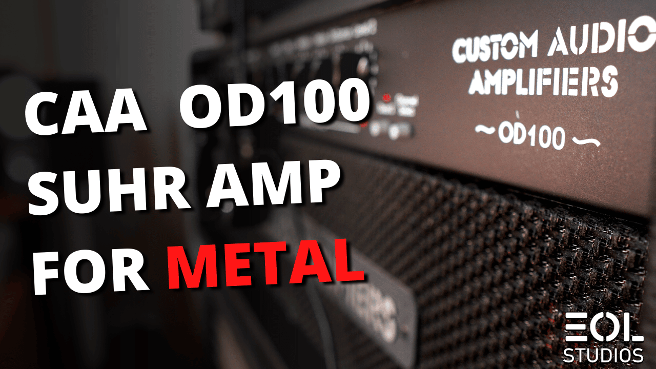 Custom Audio Amplifiers Metal CAA OD100 | CAA Suhr Amp Review | Lasse Lammert DI Reamp