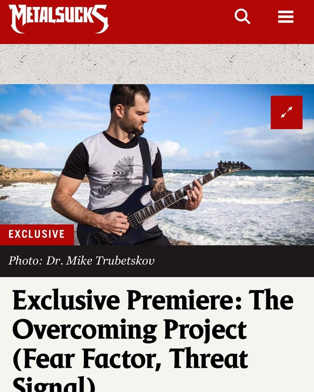 The Overcoming Project – Determination. Exclusive Premiere via MetalSucks