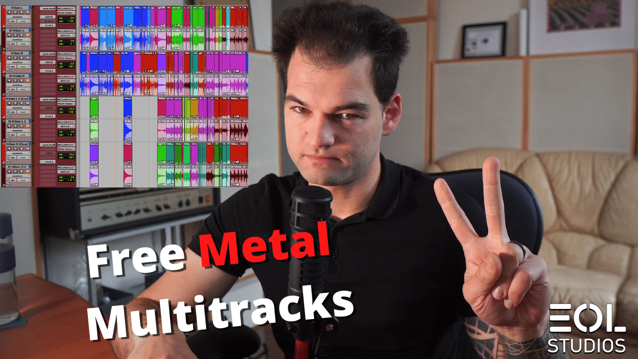 Free Metal Multitracks Mixing Stems – Download – The Overcoming Project, EOL Studios, Mike Trubetsk