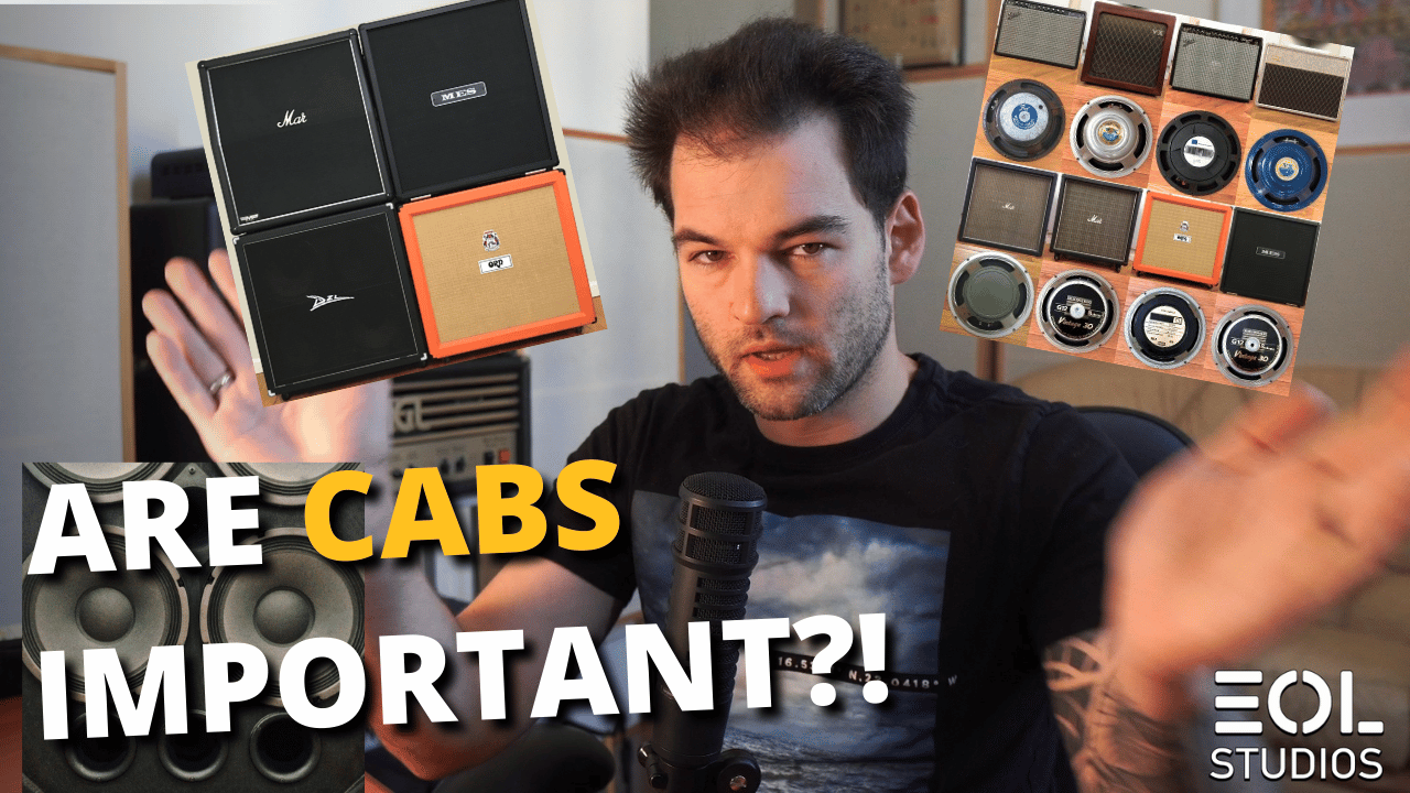 What is the DIFFERENCE that Guitar Cab IR Impulse Response makes to the Metal Guitar Tone?