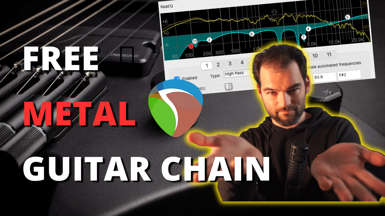 Unleash Your Metal Guitar Reaper Sound with our Free Reaper Mixing Chain!