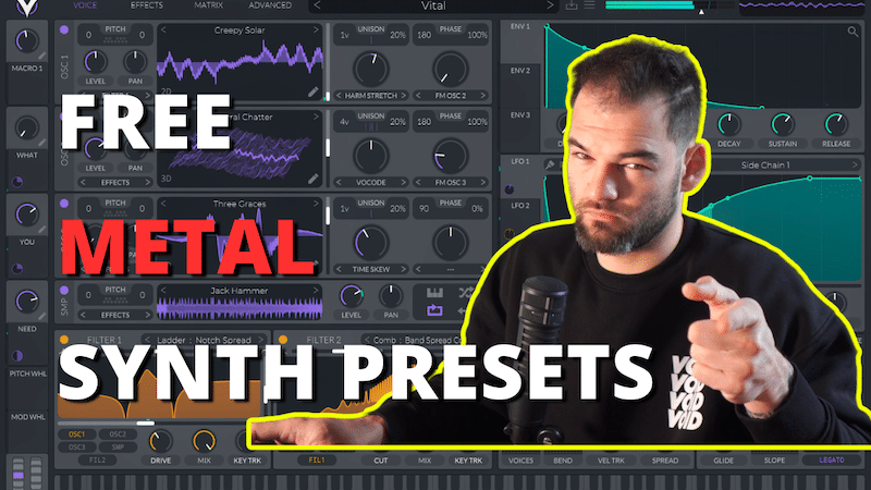 Metal Madness – Free Metal Synth Presets to Mirror Guitars for Killer Digital Tones!