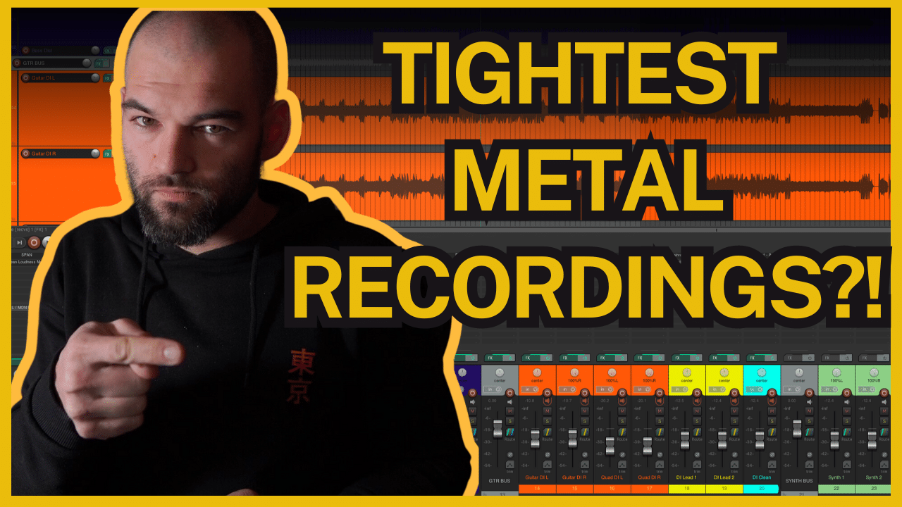 Free Metal Templates in Reaper & Pro Tools For Your Tightest Recordings | Dr. Mike Trubetskov